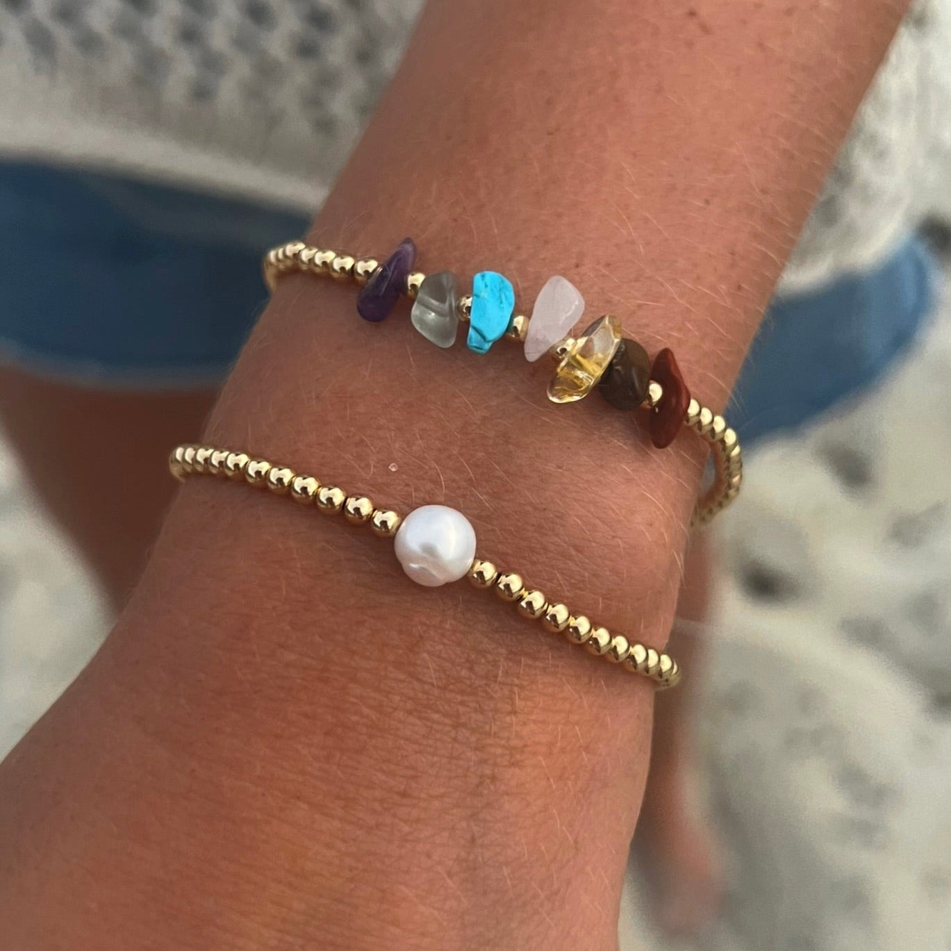 Pearl Stacker Bracelet
