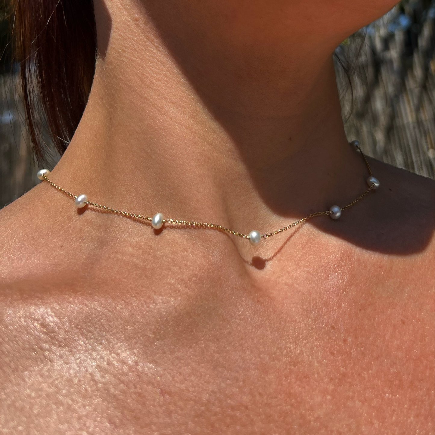 Pearl Choker Necklace