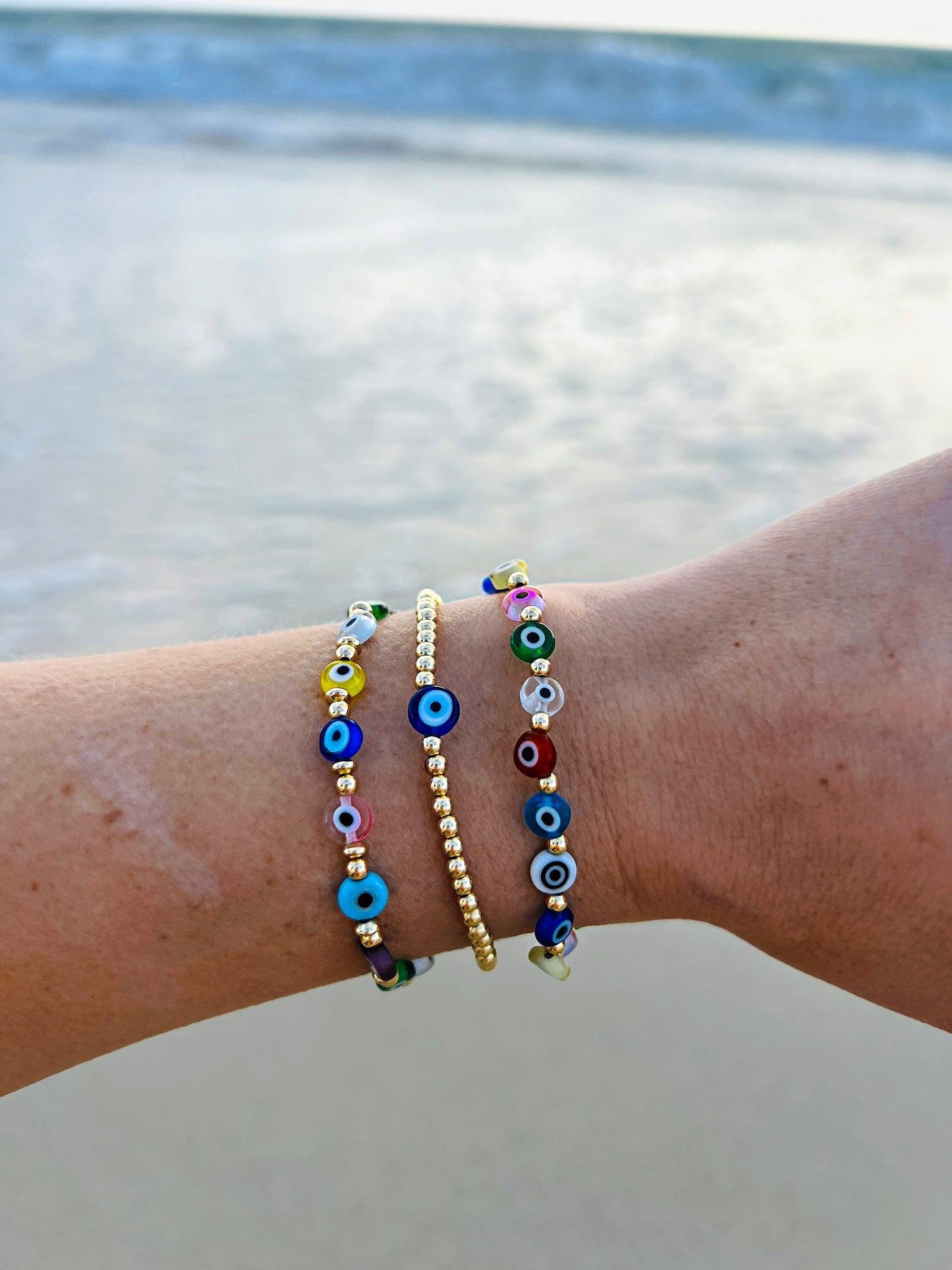 Evil Eye Bracelet Stack