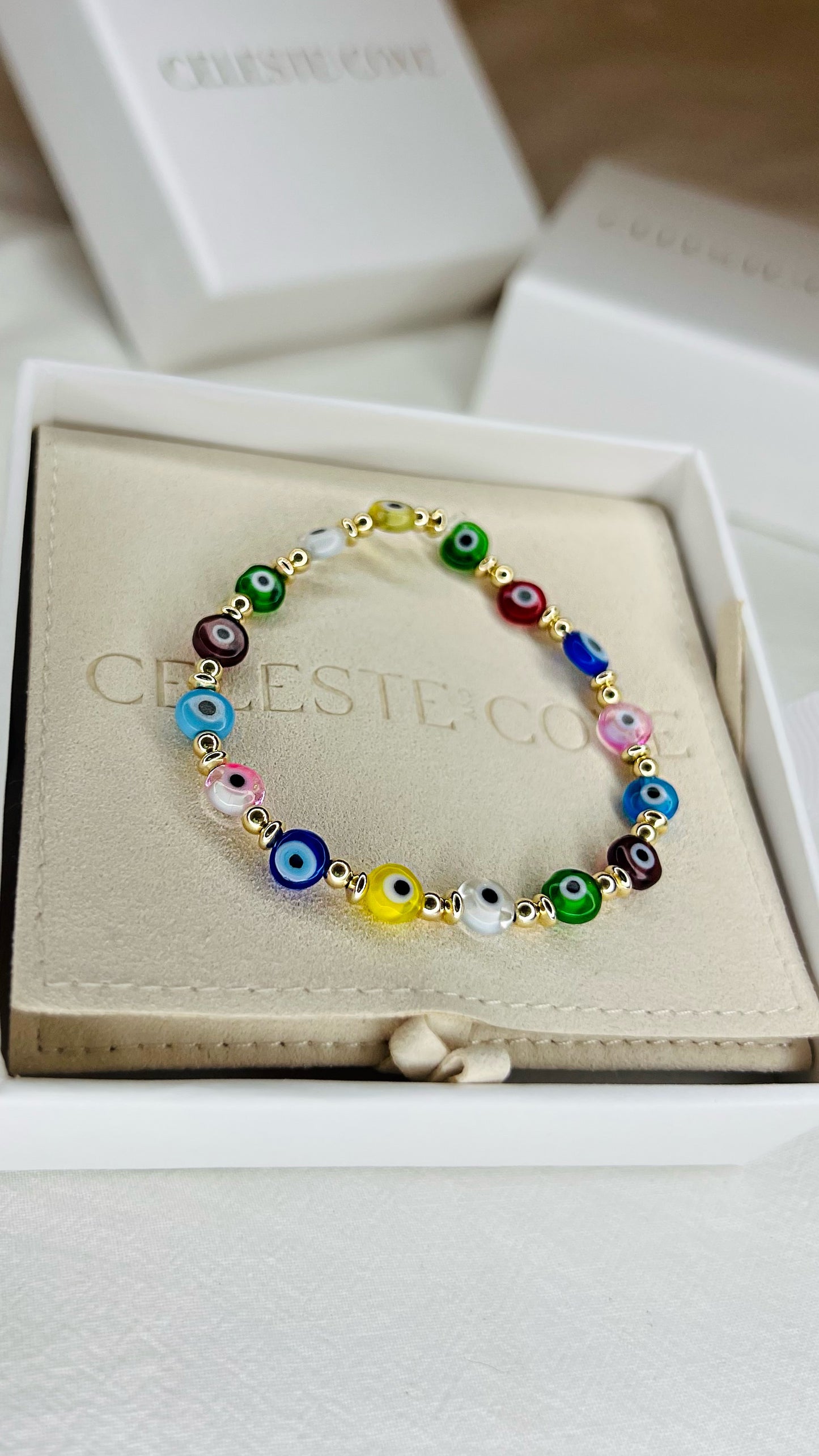 Evil Eye Bracelet Stack