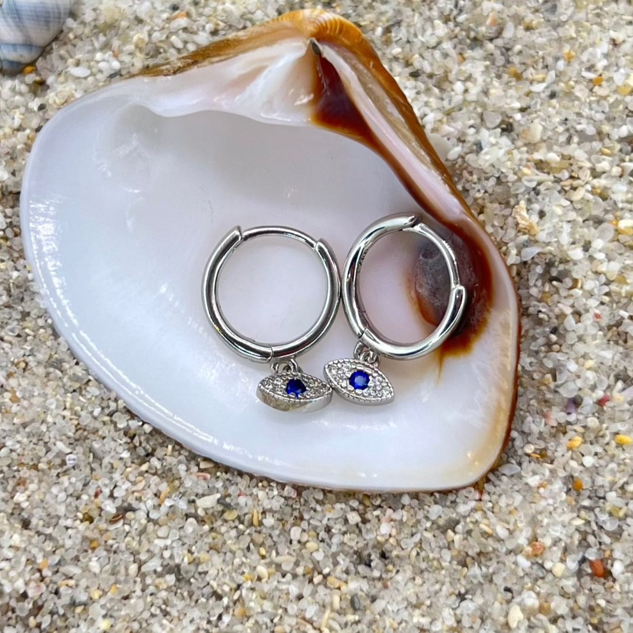 Evil Eye Hoop