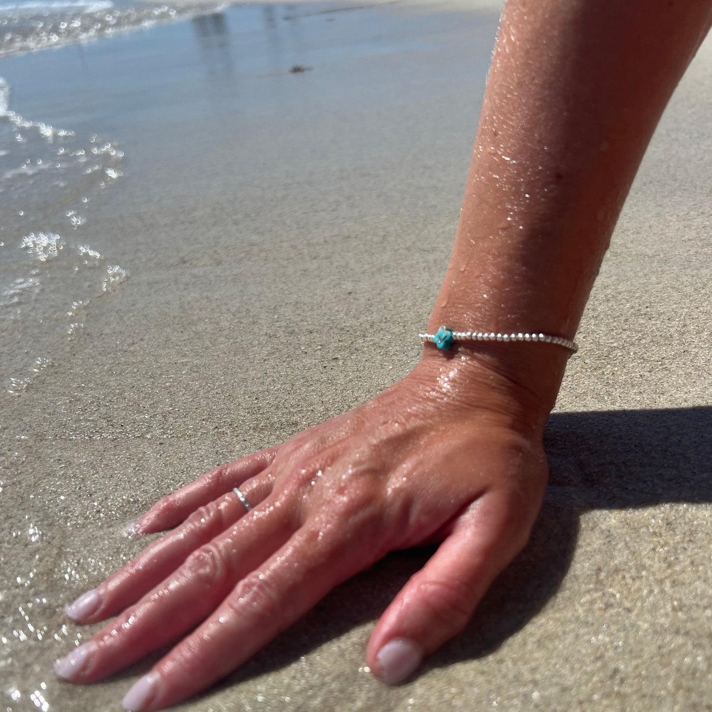 Turquoise Clover Bracelet