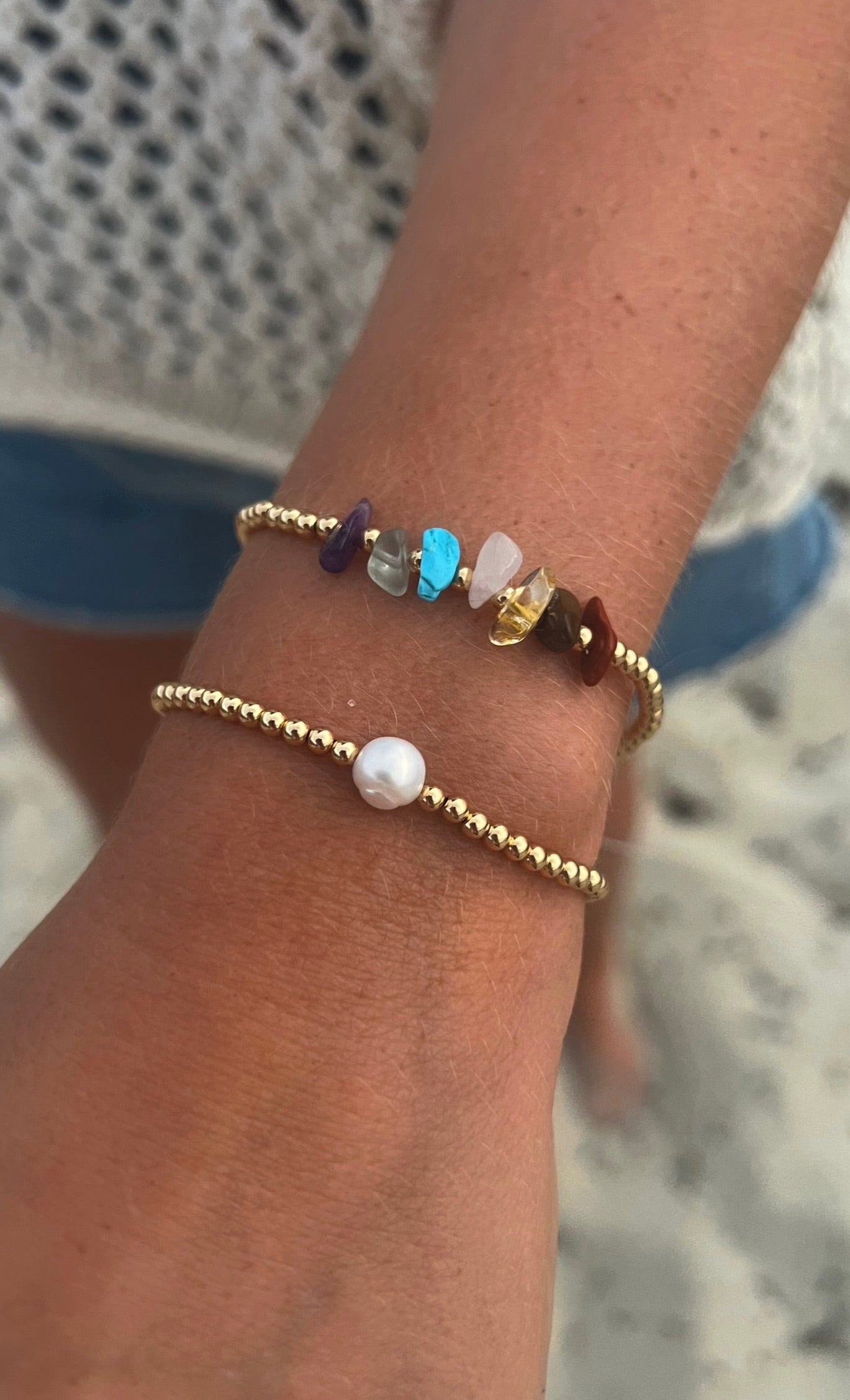 Pearl Stacker Bracelet