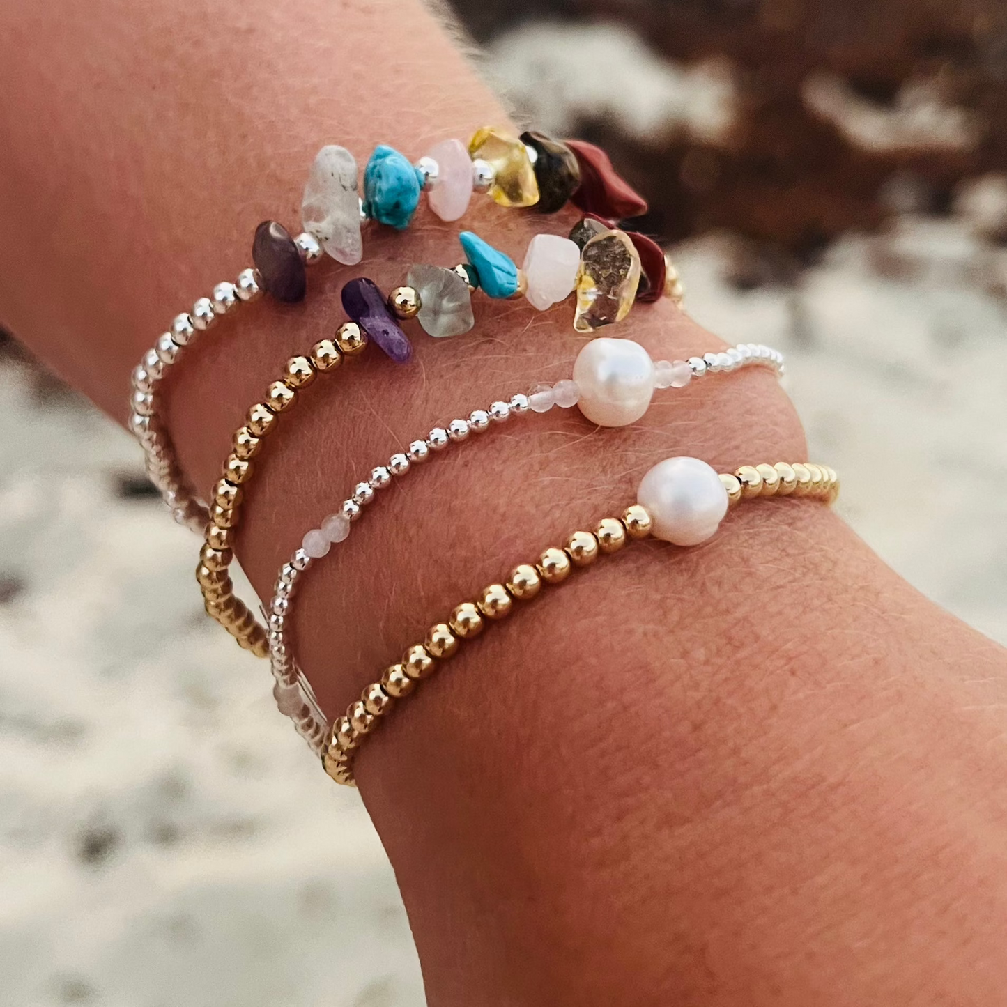 Pearl Stacker Bracelet